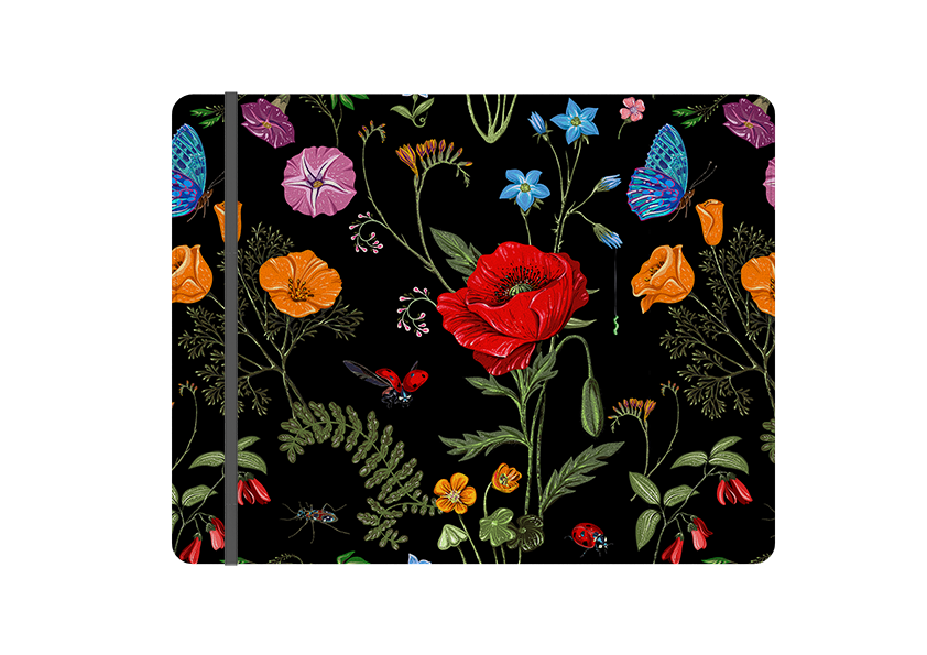 Moonlight Garden Folio Notebook