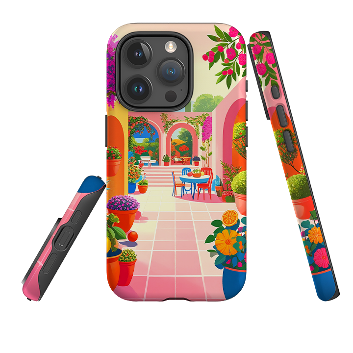 iPhone Tough Case - Morocco Gardens