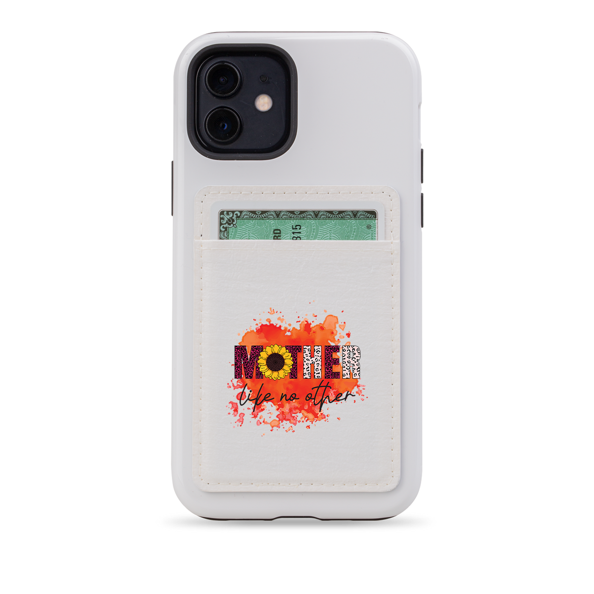 Mother Like No Other MagSafe Wallet- White