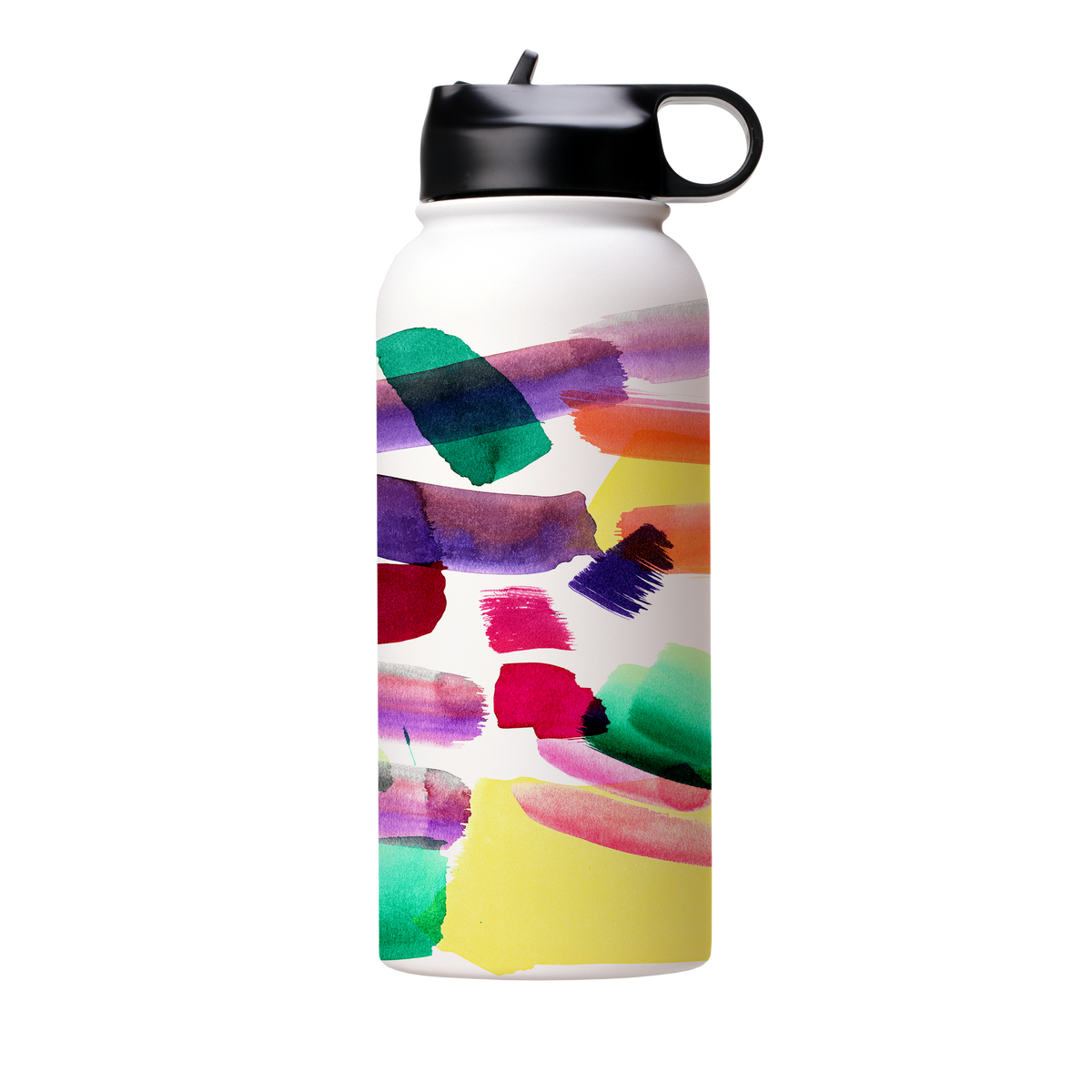 Multi Brushes By Kitty Joseph Insulated Stainless Steel Water Bottle