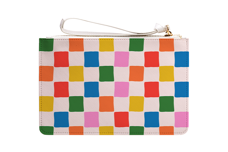 Multi Tiles Clutch Bag