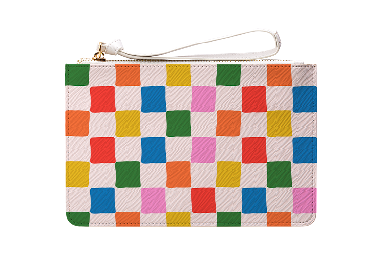 Multi Tiles Clutch Bag