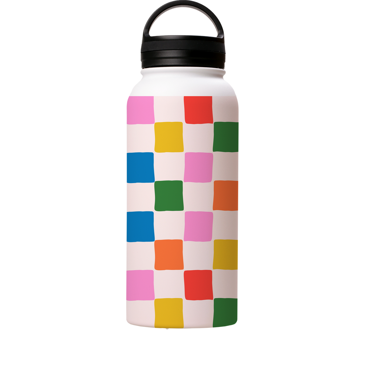 Multi Tiles Insulated Stainless Steel Water Bottle