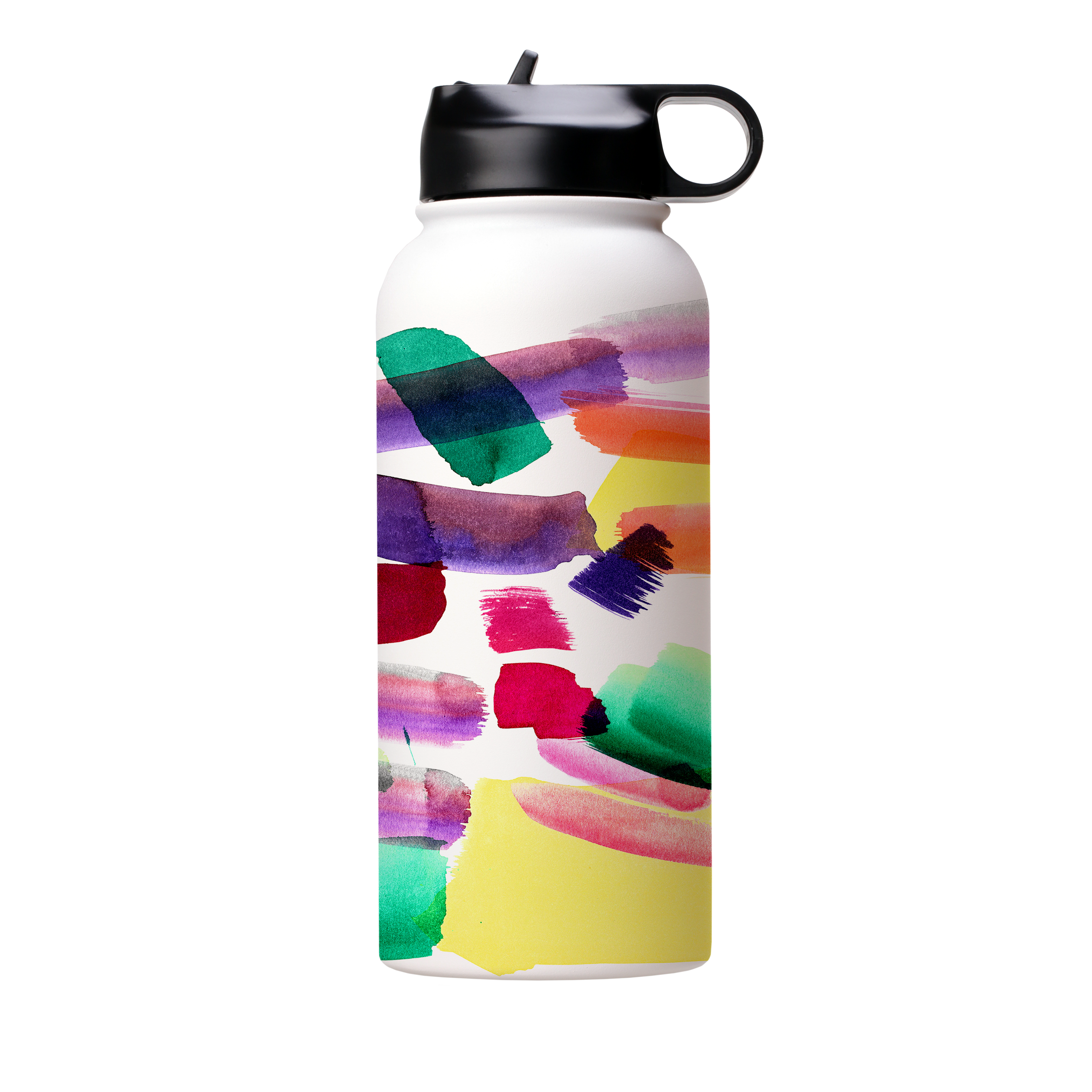 Multi Brushes By Kitty Joseph Insulated Stainless Steel Water Bottle