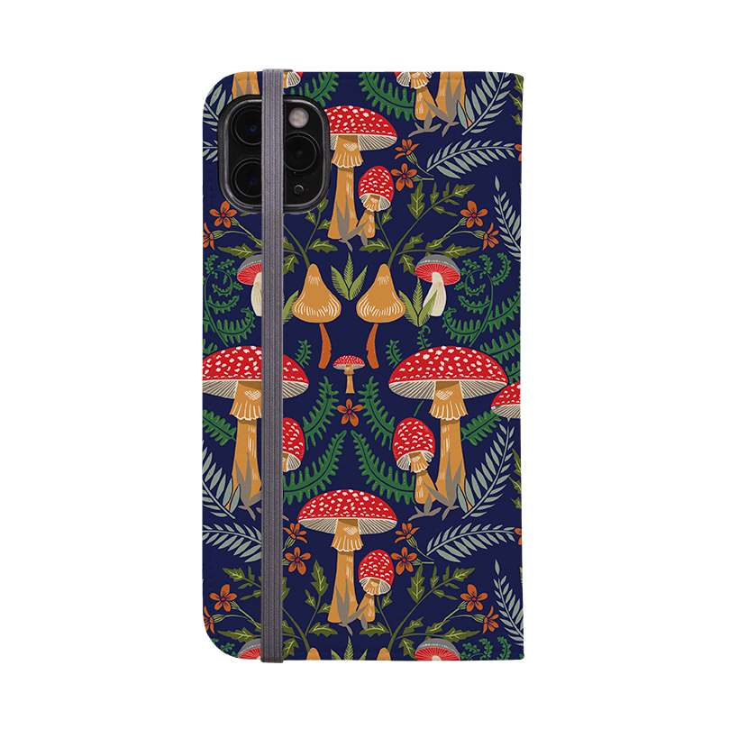 Mushroom Magic Wallet Case By Kate Heiss