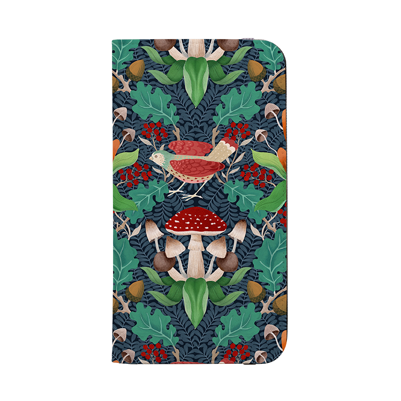 Mushroom Wallet Case By Bex Parkin