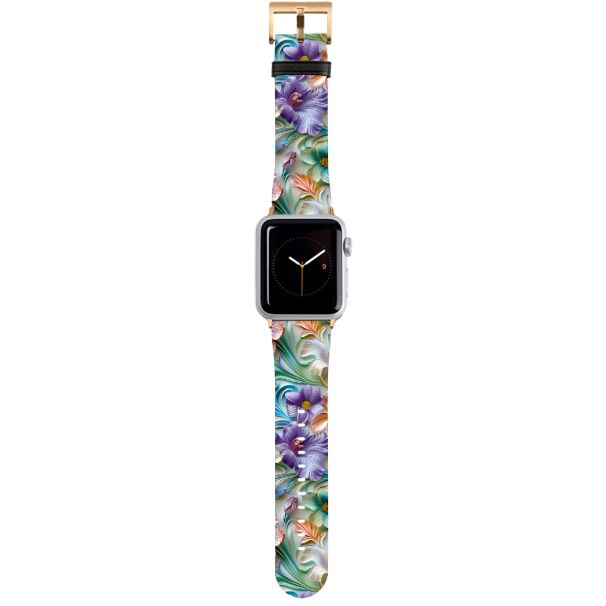 Neo Floral Apple Watch Strap