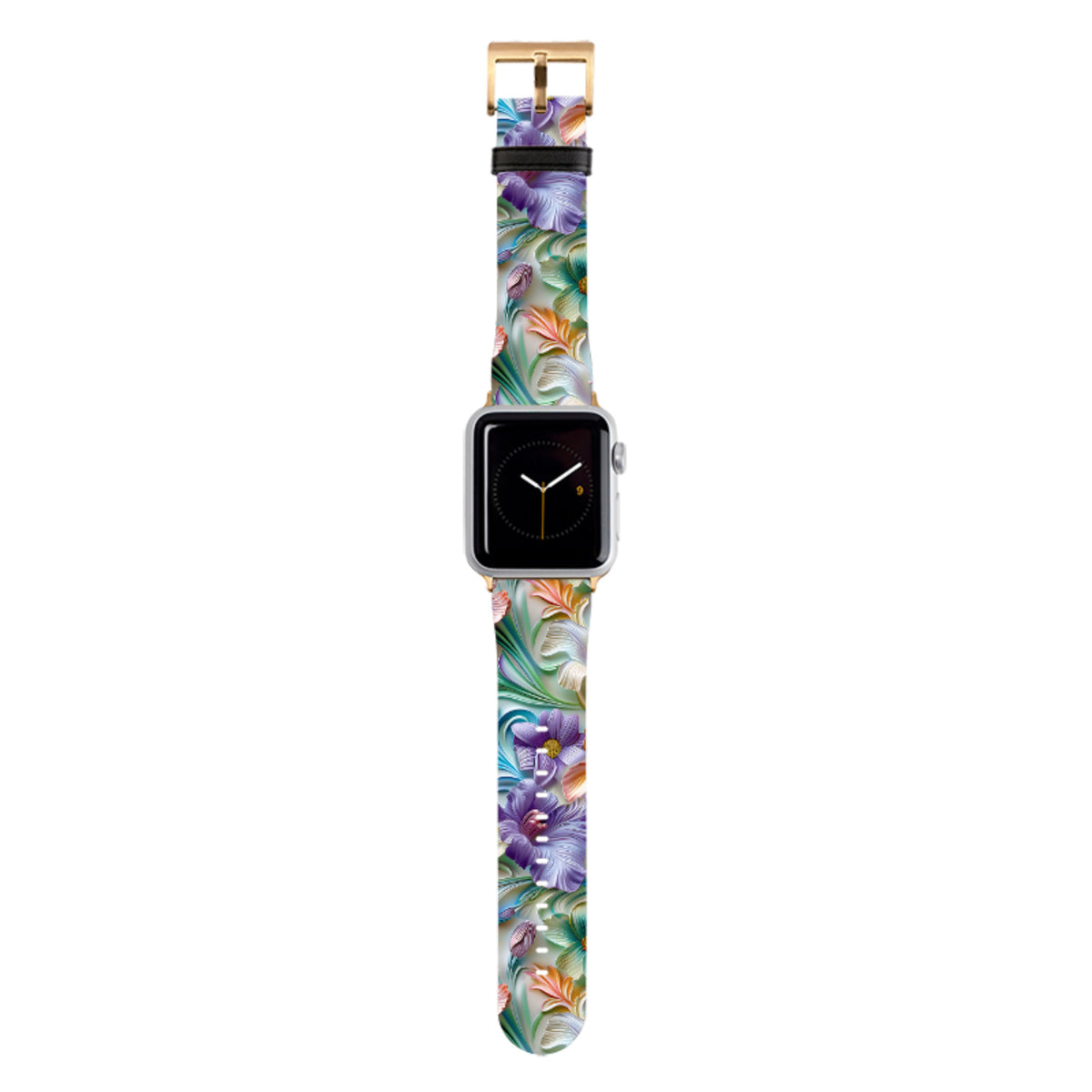 Neo Floral Apple Watch Strap
