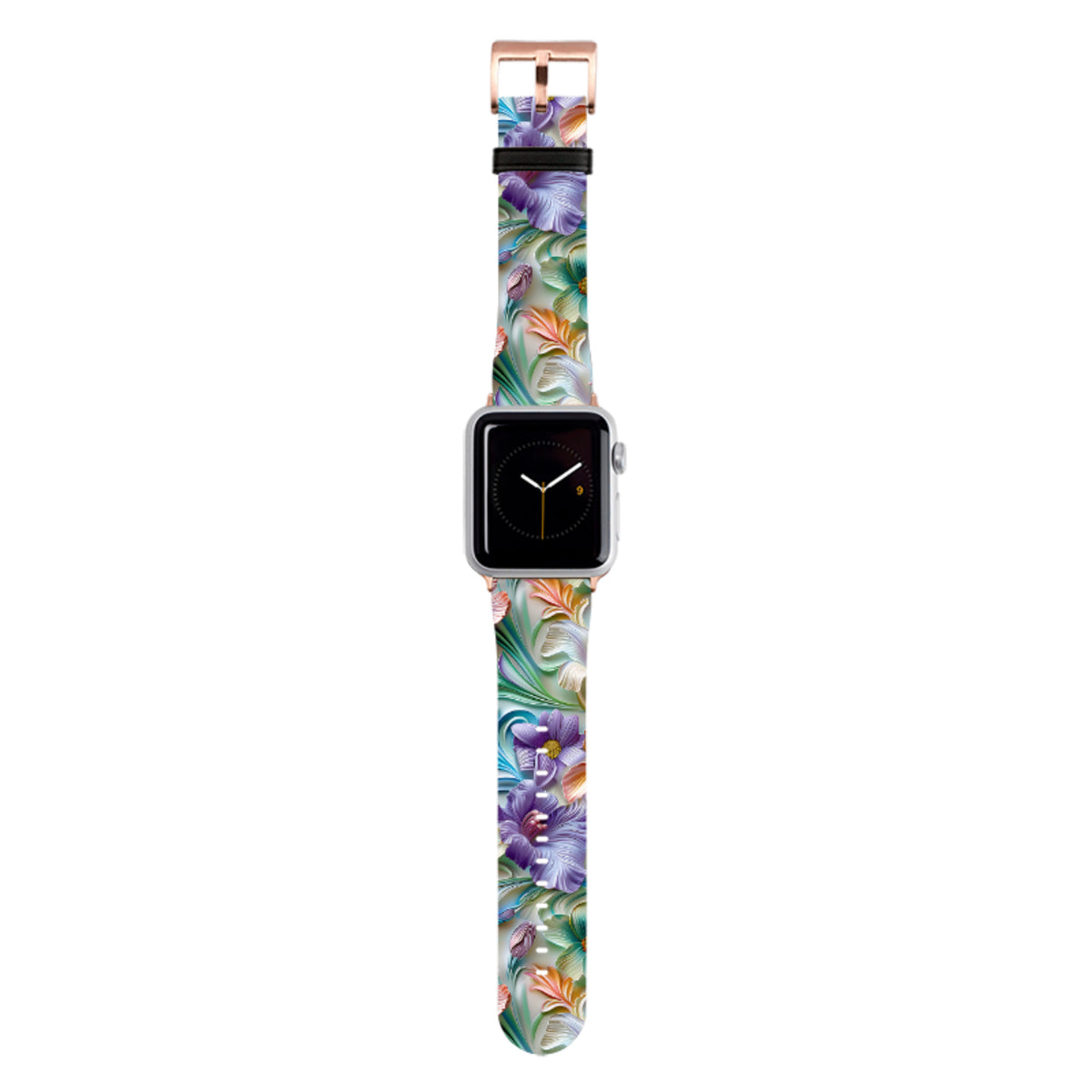 Neo Floral Apple Watch Strap