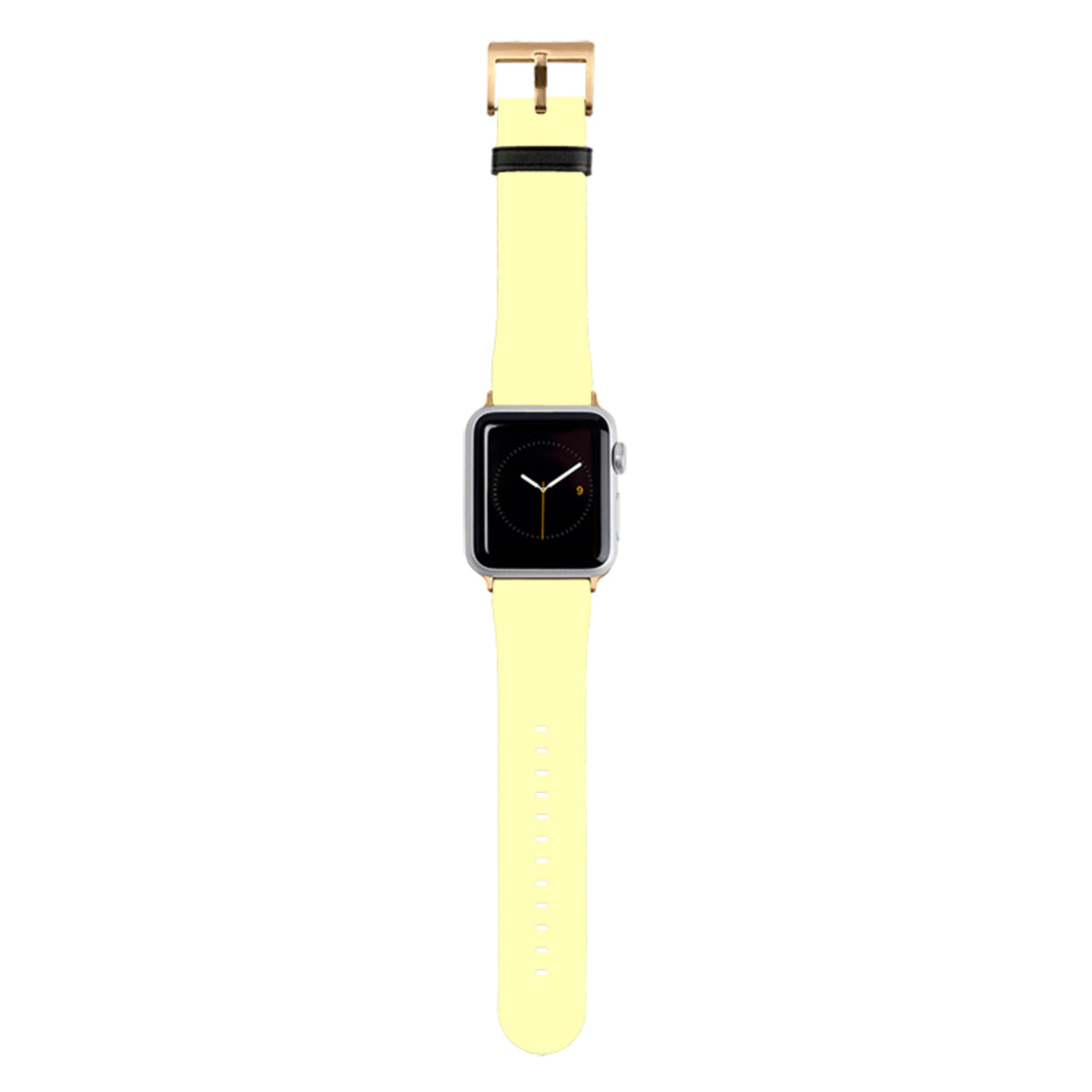 Schönes gelbes Apple Watch Armband