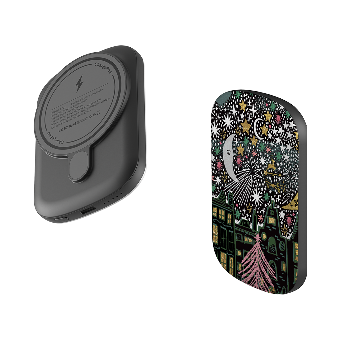 MagSafe Power Bank - Night Before Xmas VI By Emma Frances Grant