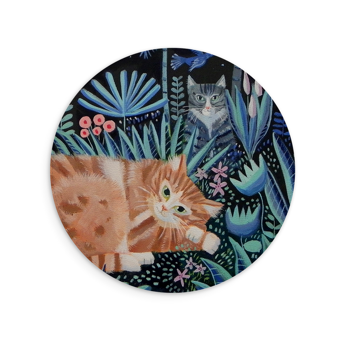 Night Cats Mouse Mat By Mary Stubberfield