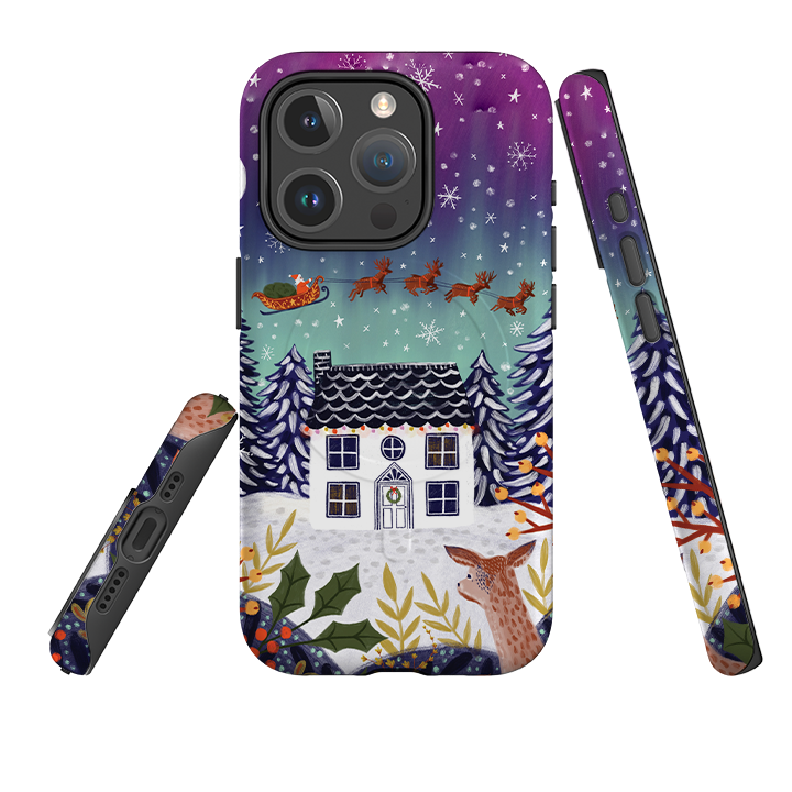 iPhone MagSafe Tough Case -  Night Before Christmas By Lee Foster Wilson