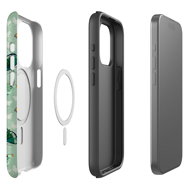 iPhone MagSafe Tough Case - Night Flutter By Katherine Quinn