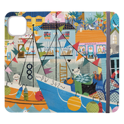 Night Harbour Wallet Case By Ali Brookes