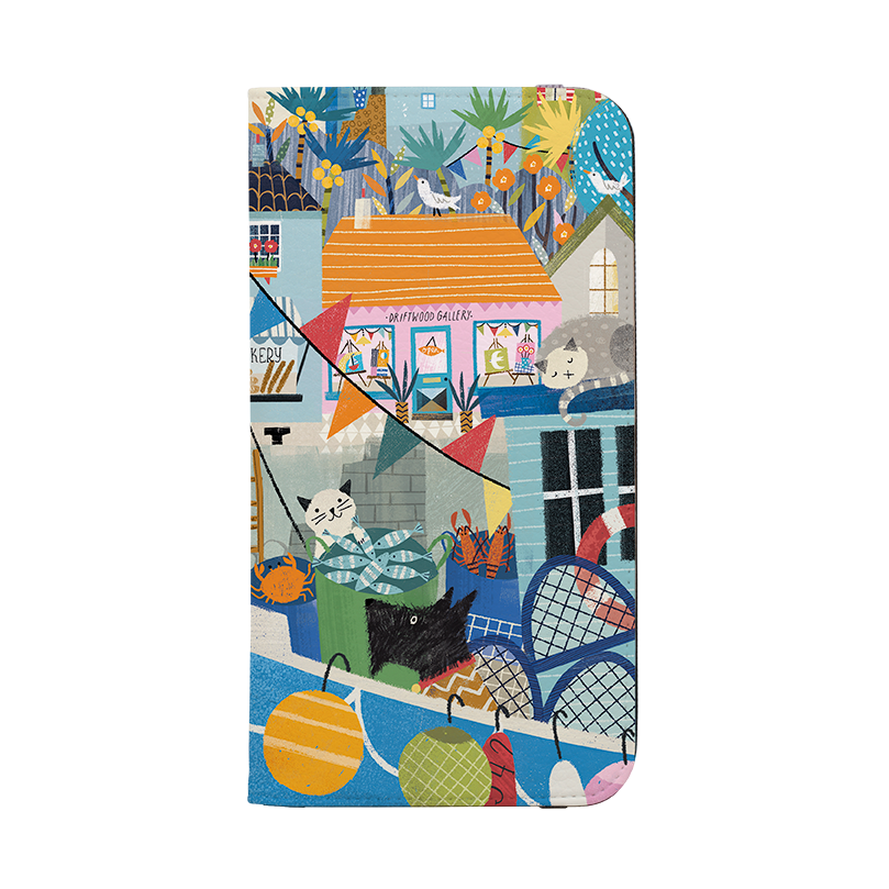 Night Harbour Wallet Case By Ali Brookes