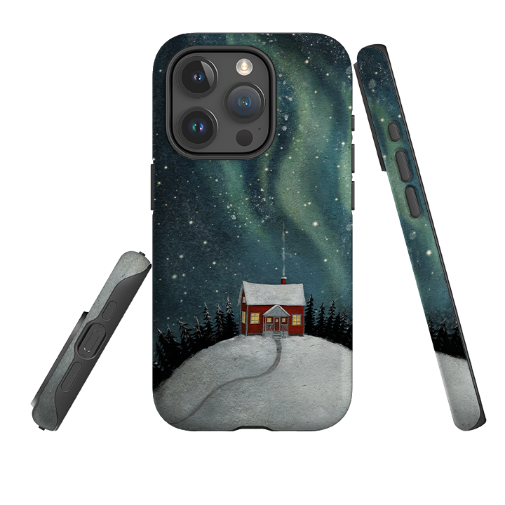 iPhone Tough Case - Northern Light By Maja Lindberg