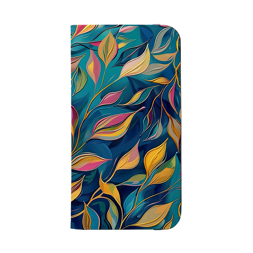 Nutberry Leaves Wallet Case