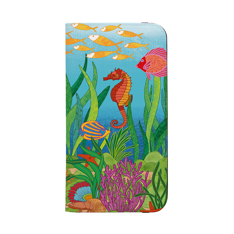 Ocean Wallet Case By Natalie Pedetti Prack