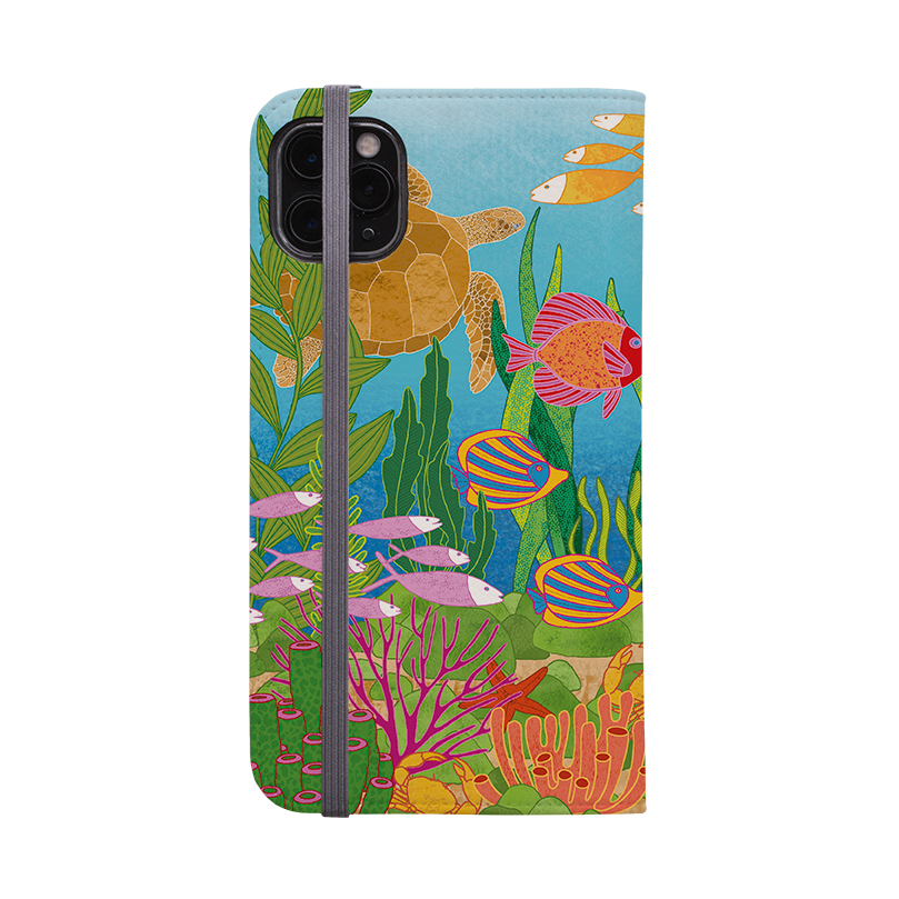 Ocean Wallet Case By Natalie Pedetti Prack