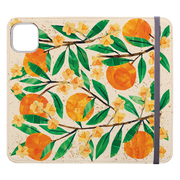 Orange Blossom Wallet Case By Tracey English