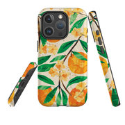 iPhone MagSafe Tough Case - Orange Blossom By Tracey English