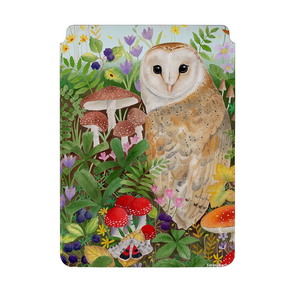 Owl Garden By Bex Parkin Laptop, Kindle & iPad Sleeve