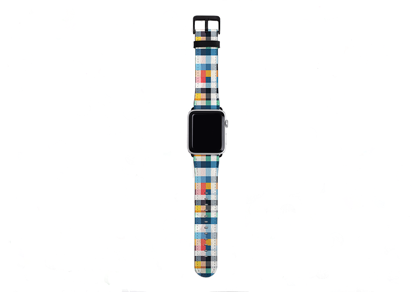 Paris Gingham Apple Watch Strap
