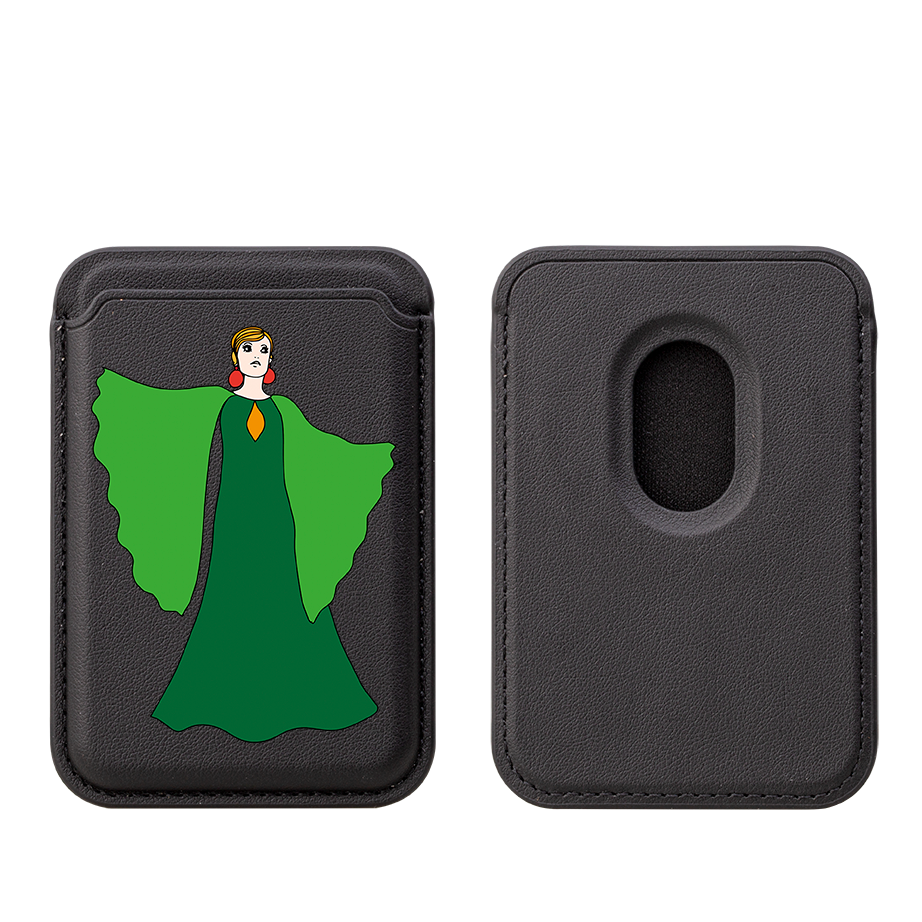 Party Time MagSafe Wallet – Schwarz