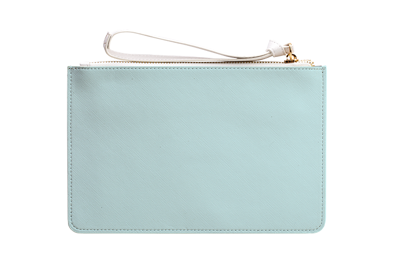 Pastel Green Clutch Bag
