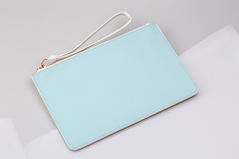 Pastel Green Clutch Bag