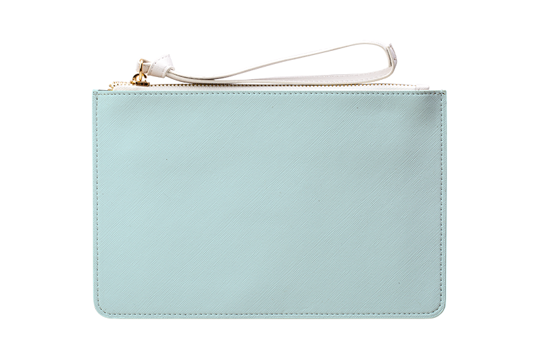 Pastel Green Clutch Bag