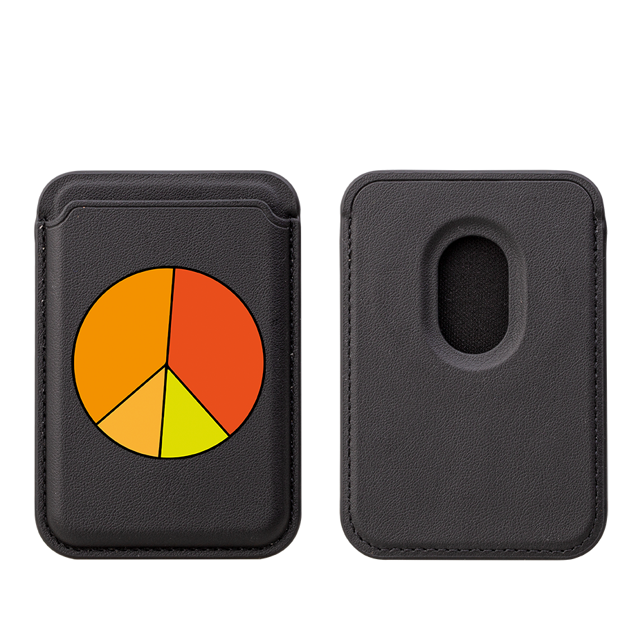 Peace II MagSafe Wallet- Black