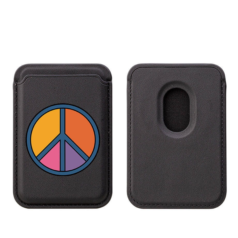 Peace III MagSafe Wallet- Black