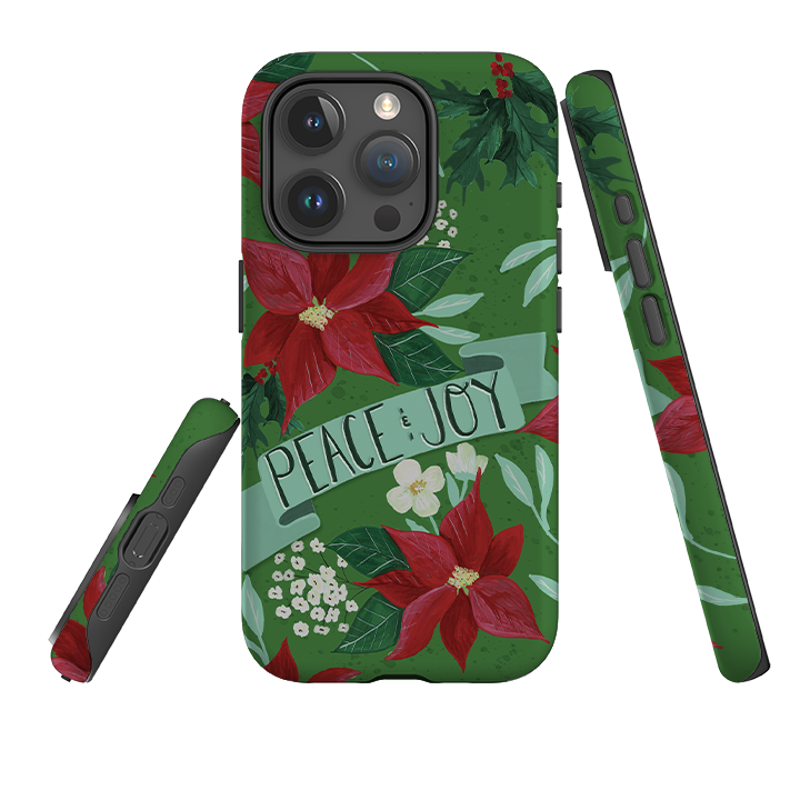iPhone Tough Case - Peace and Joy By Abby Jacobs