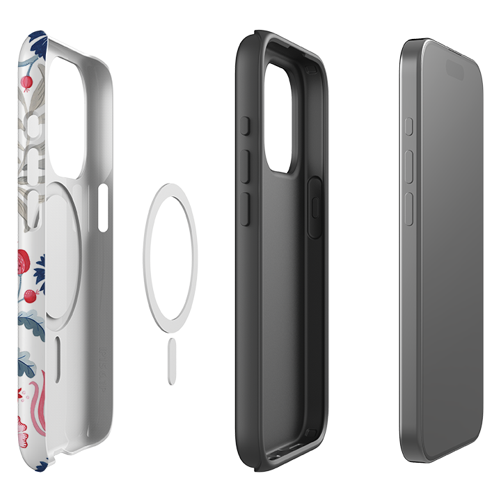 iPhone MagSafe Tough Case - Peacock By Bex Parkin