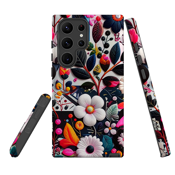 Samsung Tough Case - Petals for summer