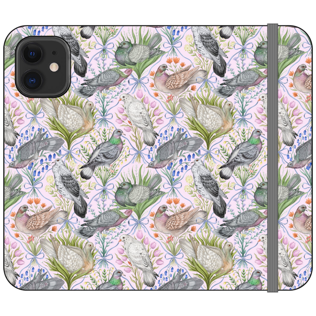 Pigeon Pals Wallet Case By Catherine Rowe