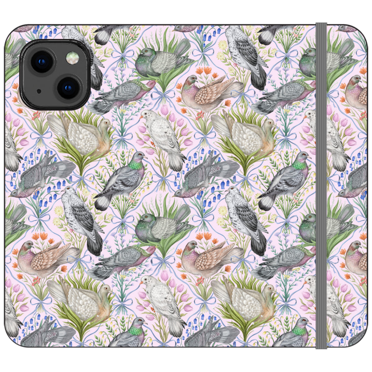Pigeon Pals Wallet Case By Catherine Rowe