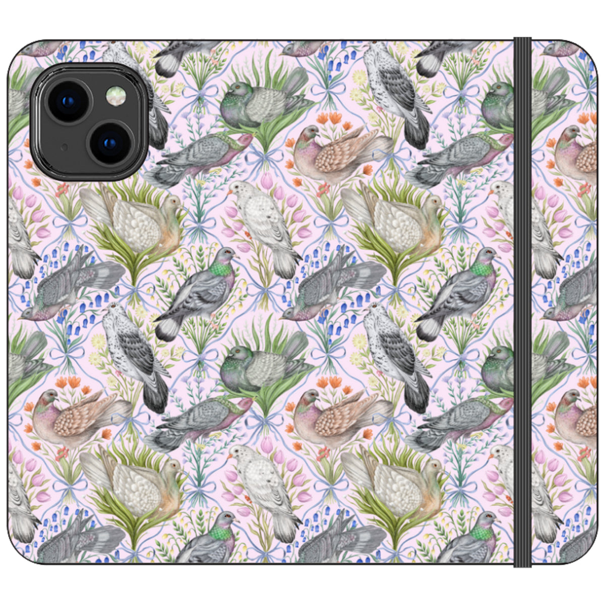 Pigeon Pals Wallet Case By Catherine Rowe