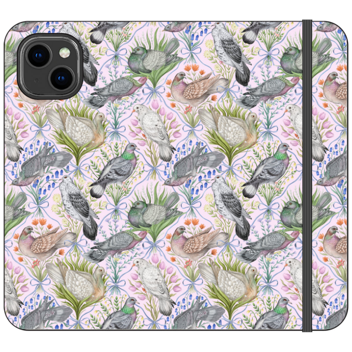 Pigeon Pals Wallet Case By Catherine Rowe