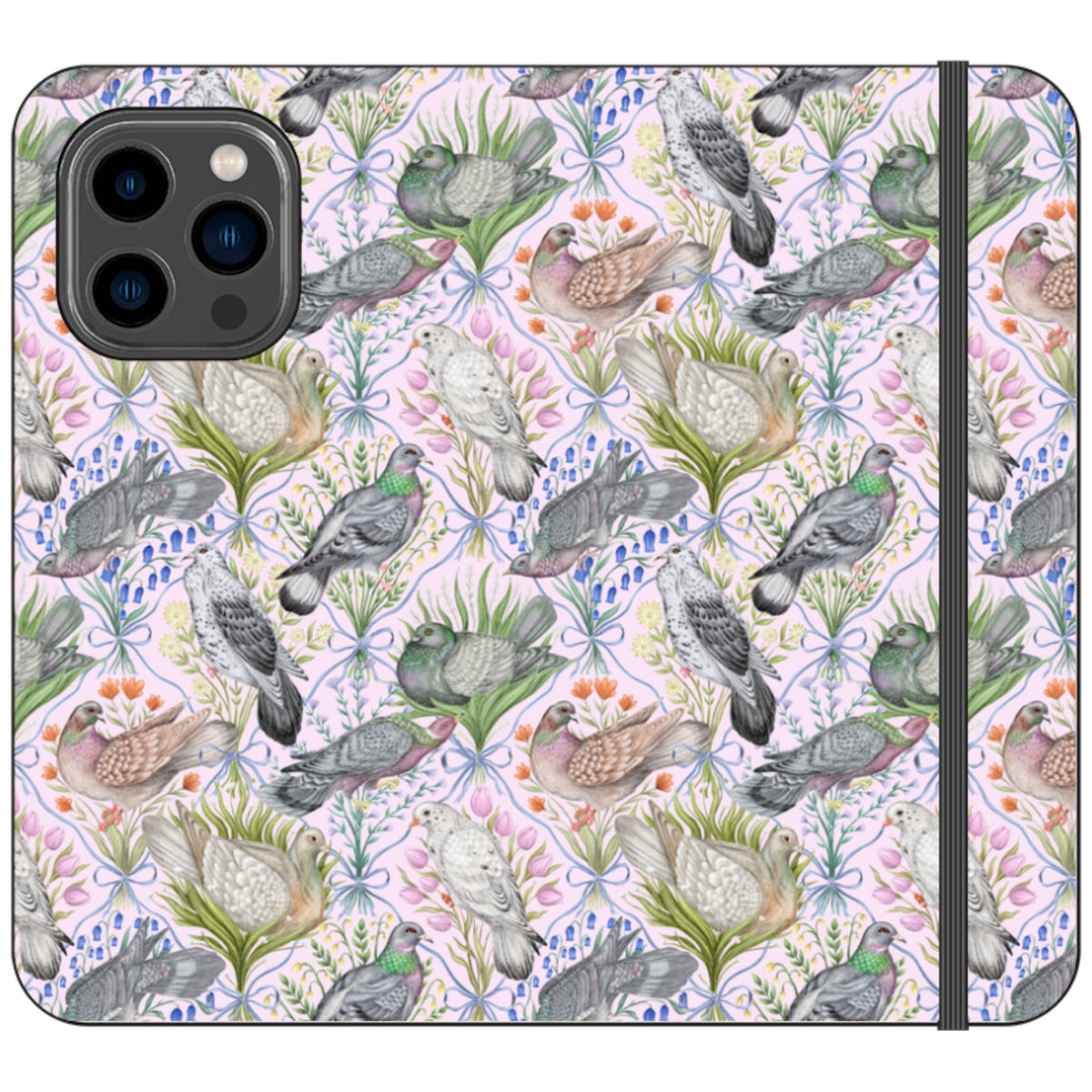 Pigeon Pals Wallet Case By Catherine Rowe