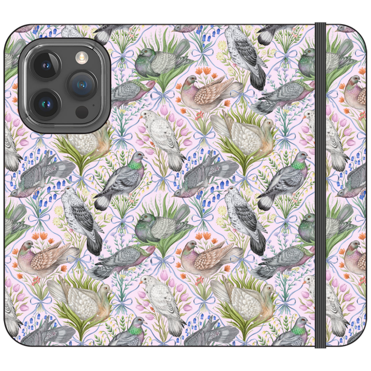 Pigeon Pals Wallet Case By Catherine Rowe