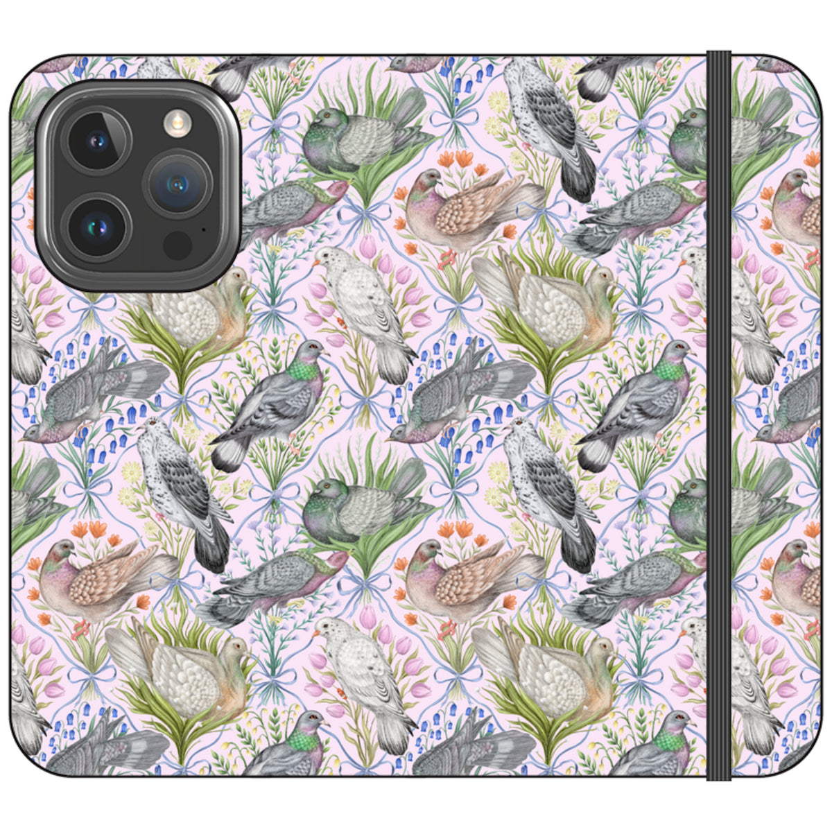 Pigeon Pals Wallet Case By Catherine Rowe