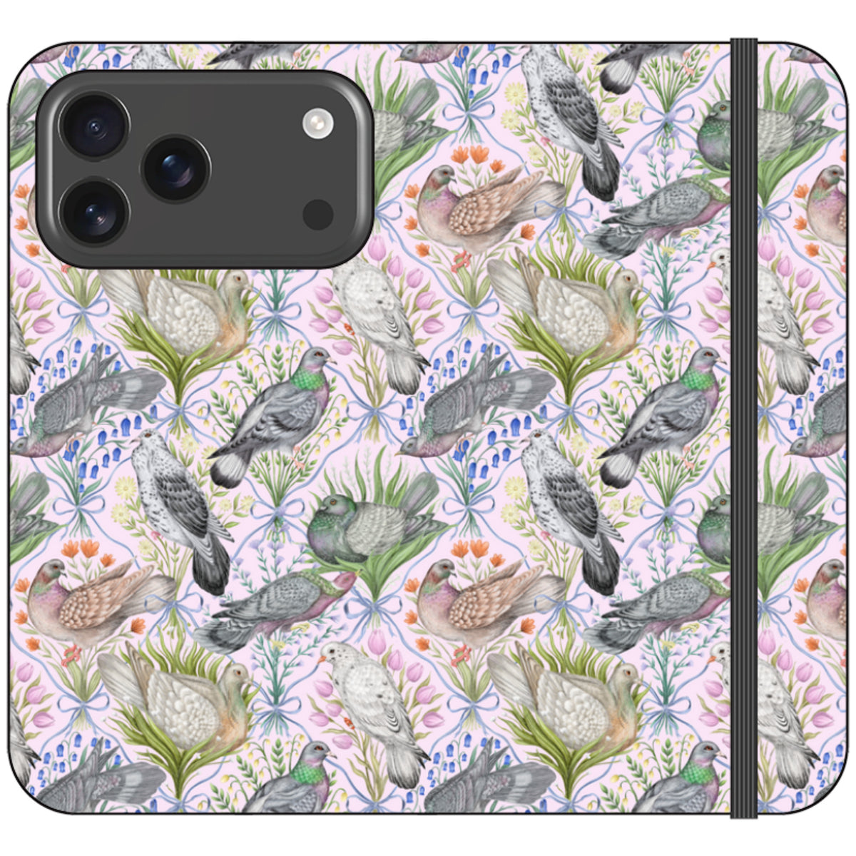 Pigeon Pals Wallet Case By Catherine Rowe