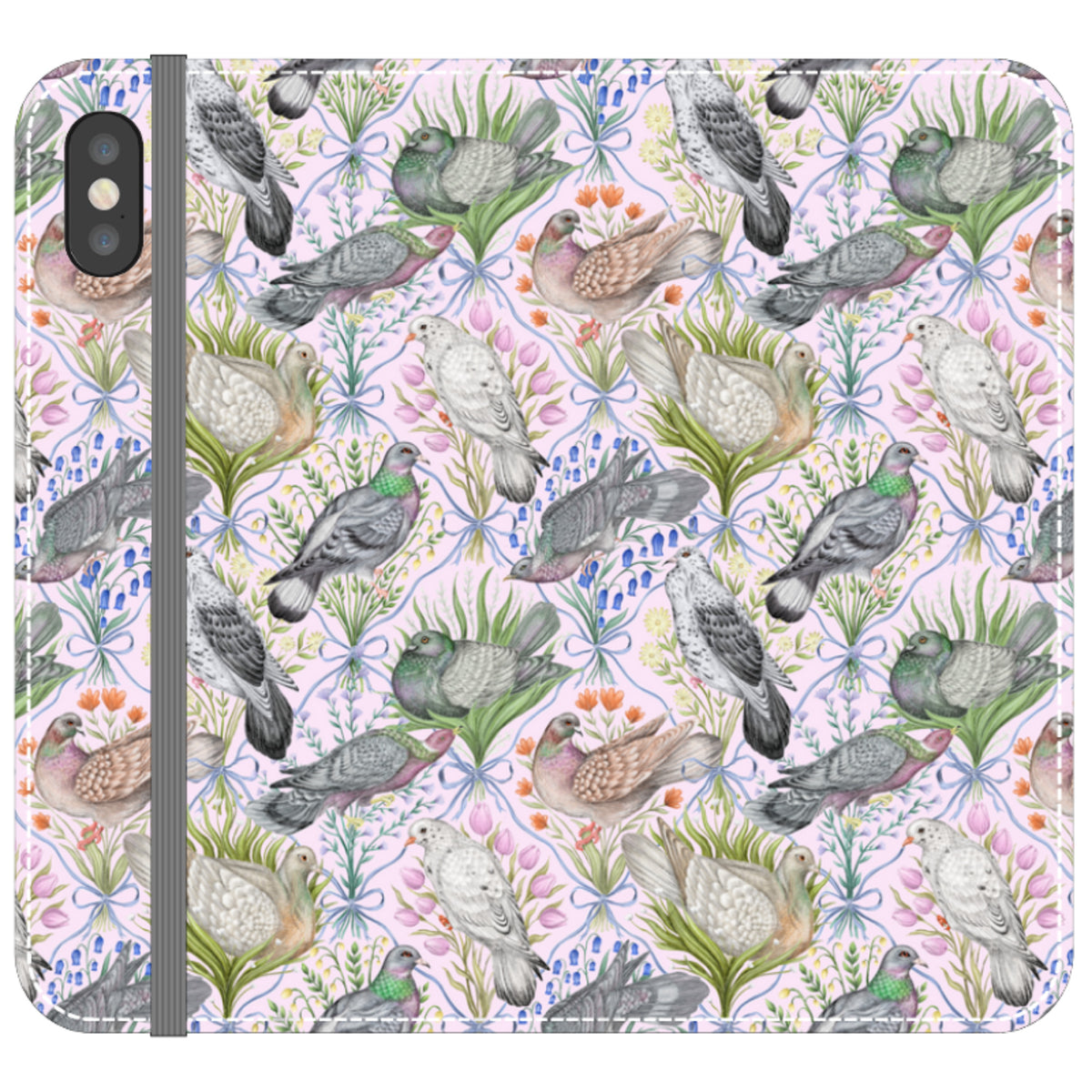 Pigeon Pals Wallet Case By Catherine Rowe