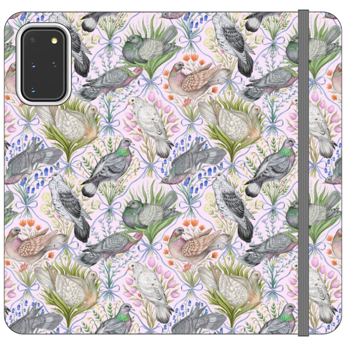 Pigeon Pals Wallet Case By Catherine Rowe