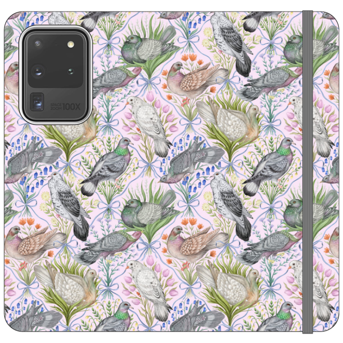 Pigeon Pals Wallet Case By Catherine Rowe