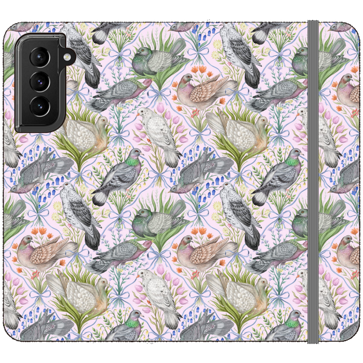 Pigeon Pals Wallet Case By Catherine Rowe