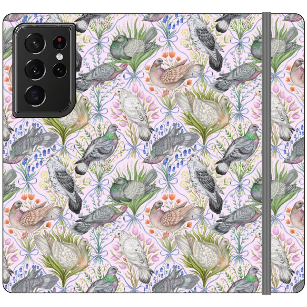 Pigeon Pals Wallet Case By Catherine Rowe